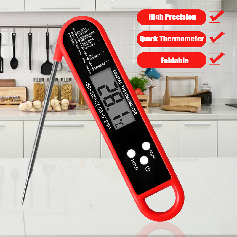 Thermometer Digital - 접이식 고기 온도계 디지털 주방 음식