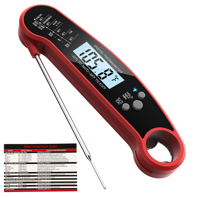 디지털 고기 온도계 그릴 요리용 백라이트가 있는 고정밀 - Thermometer Digital 리뷰 및 가격