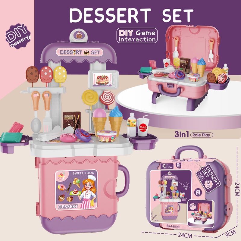 3 in 1 DIY 의사놀이 세트 (청진기, 의료 도구 - Stethoscope 리뷰 및 가격