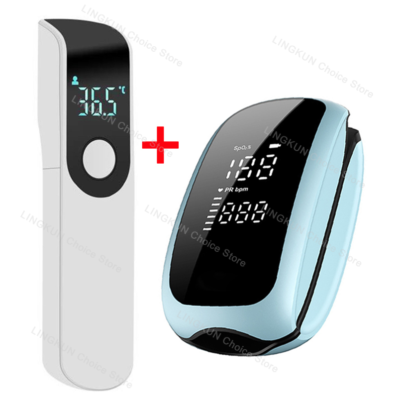 충전식 산소 농도계 적외선 발열 온도계 디지털 LCD  - Pulse Oximeter 리뷰 및 가격